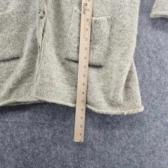 VINTAGE 90S WOOLRICH MERINO WOOL WOMANS CARDIGAN - Picture 7 of 8